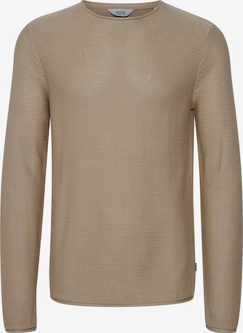 !Solid Sweater in Brown: front