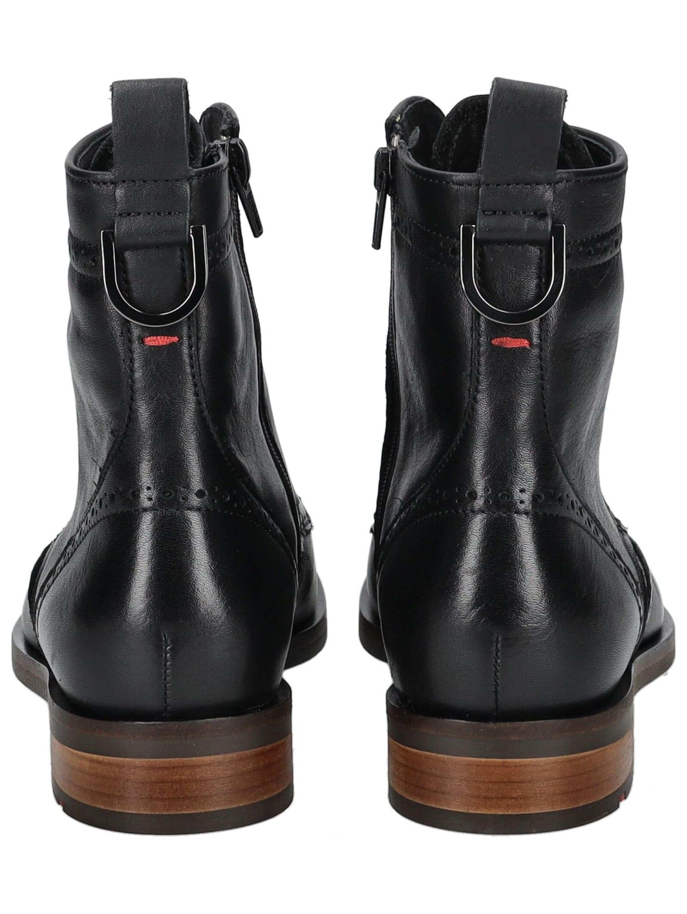 Bottines à lacets LLOYD en noir