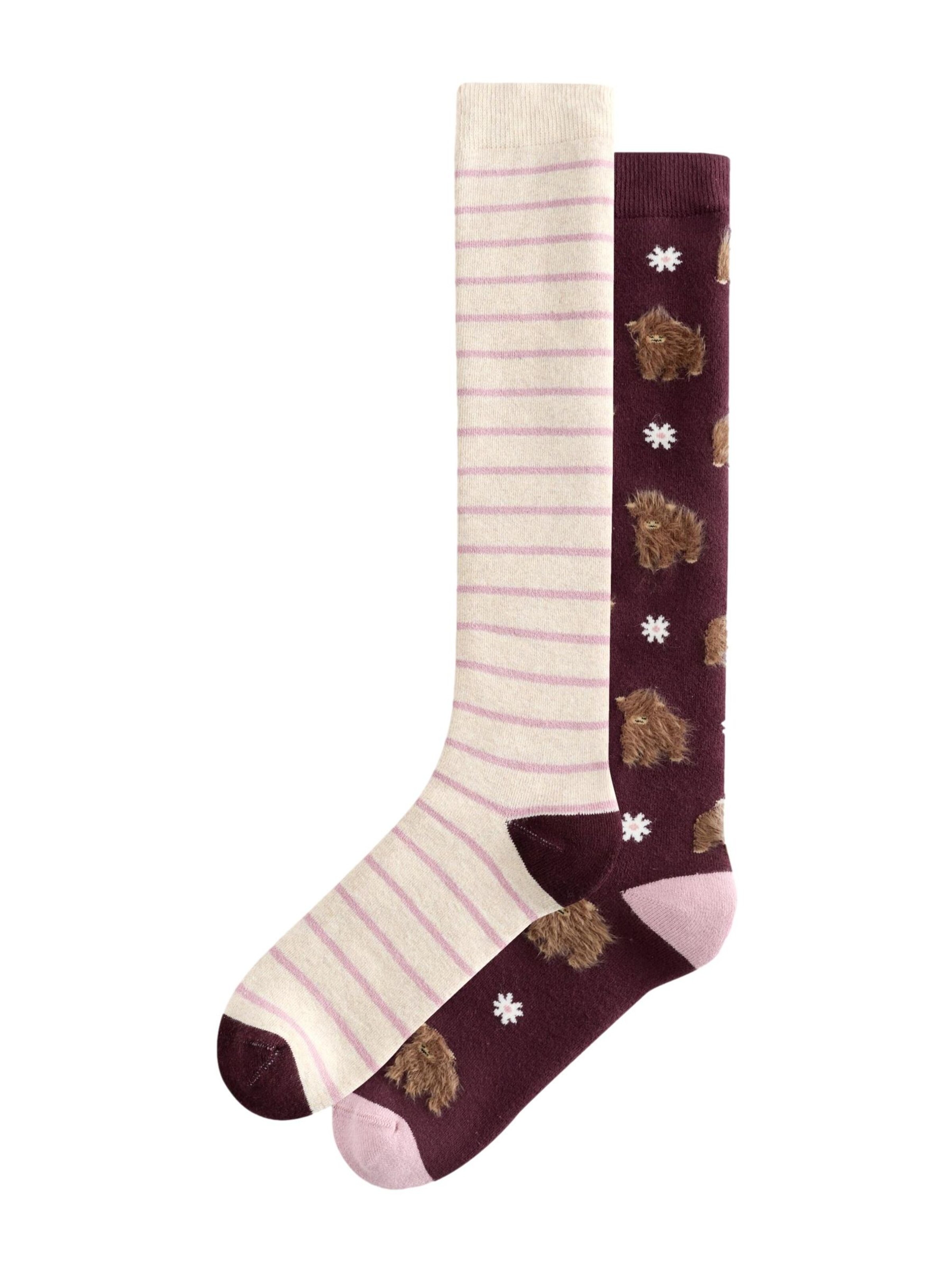 Next Гольфы в Бежевый: спереди