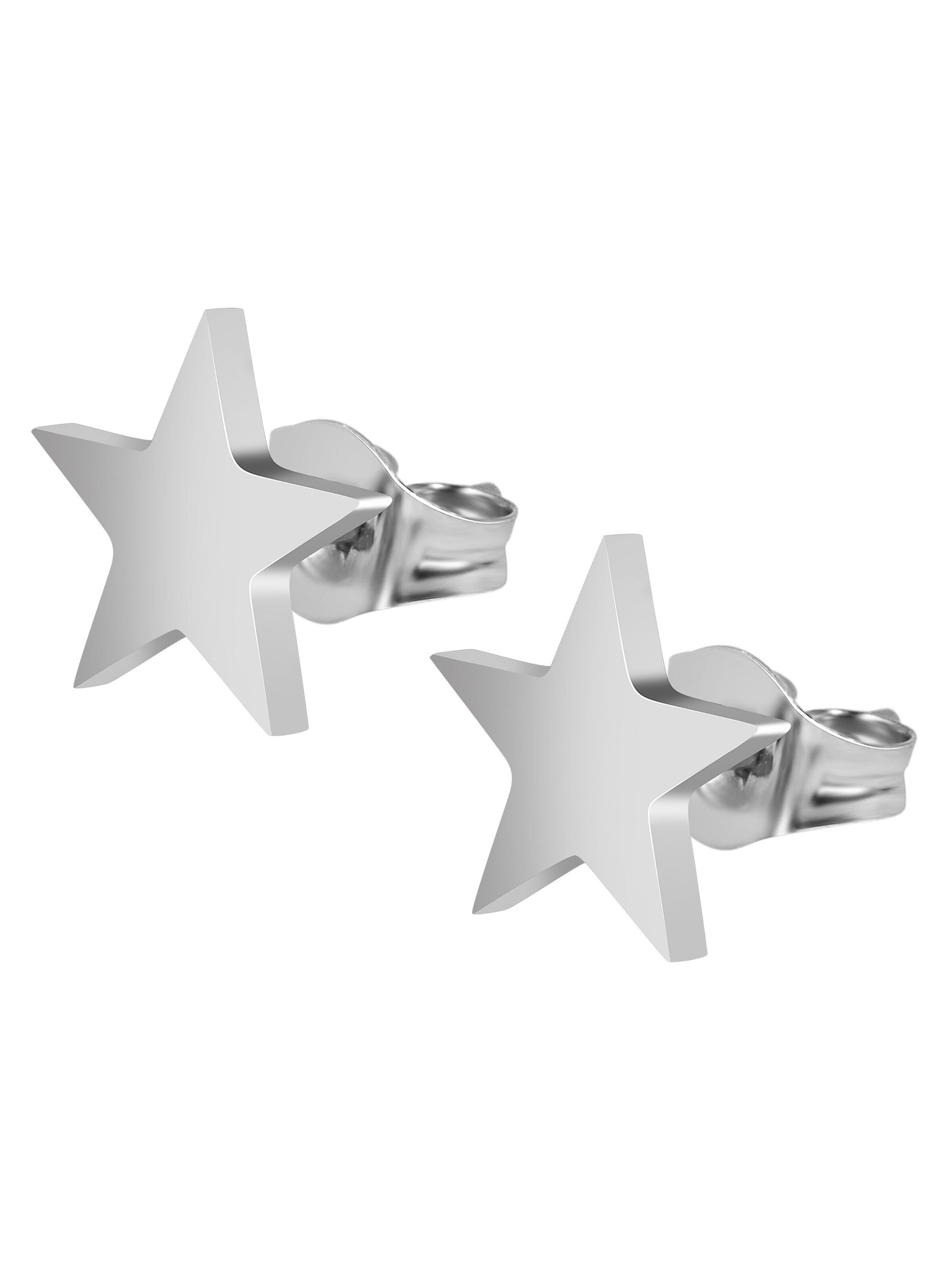 Akzent Earrings 'Wiveka, silberfarbig, langlebig' in Silver