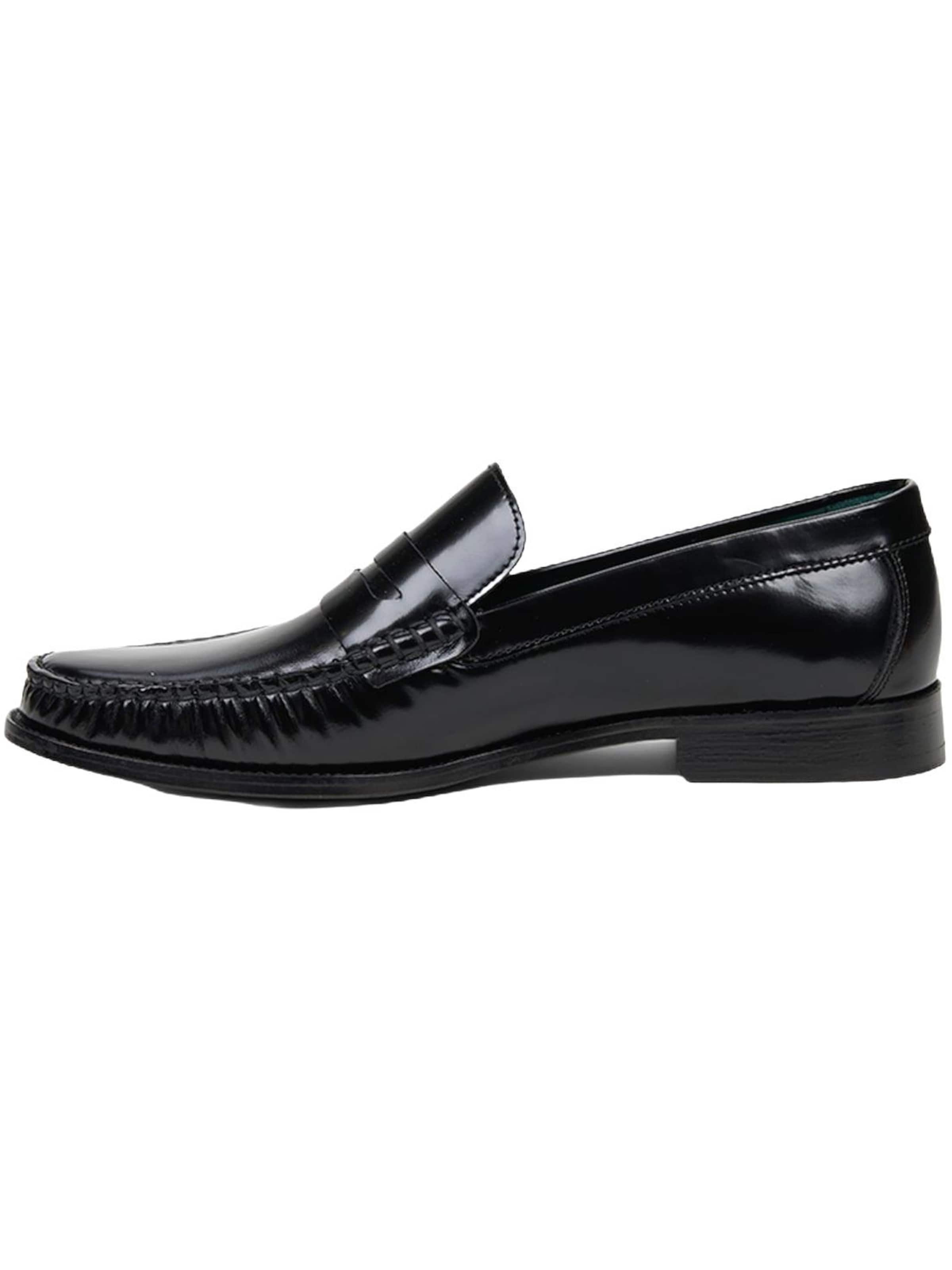 Desa - Mocasines 'Slipper' en negro: frente