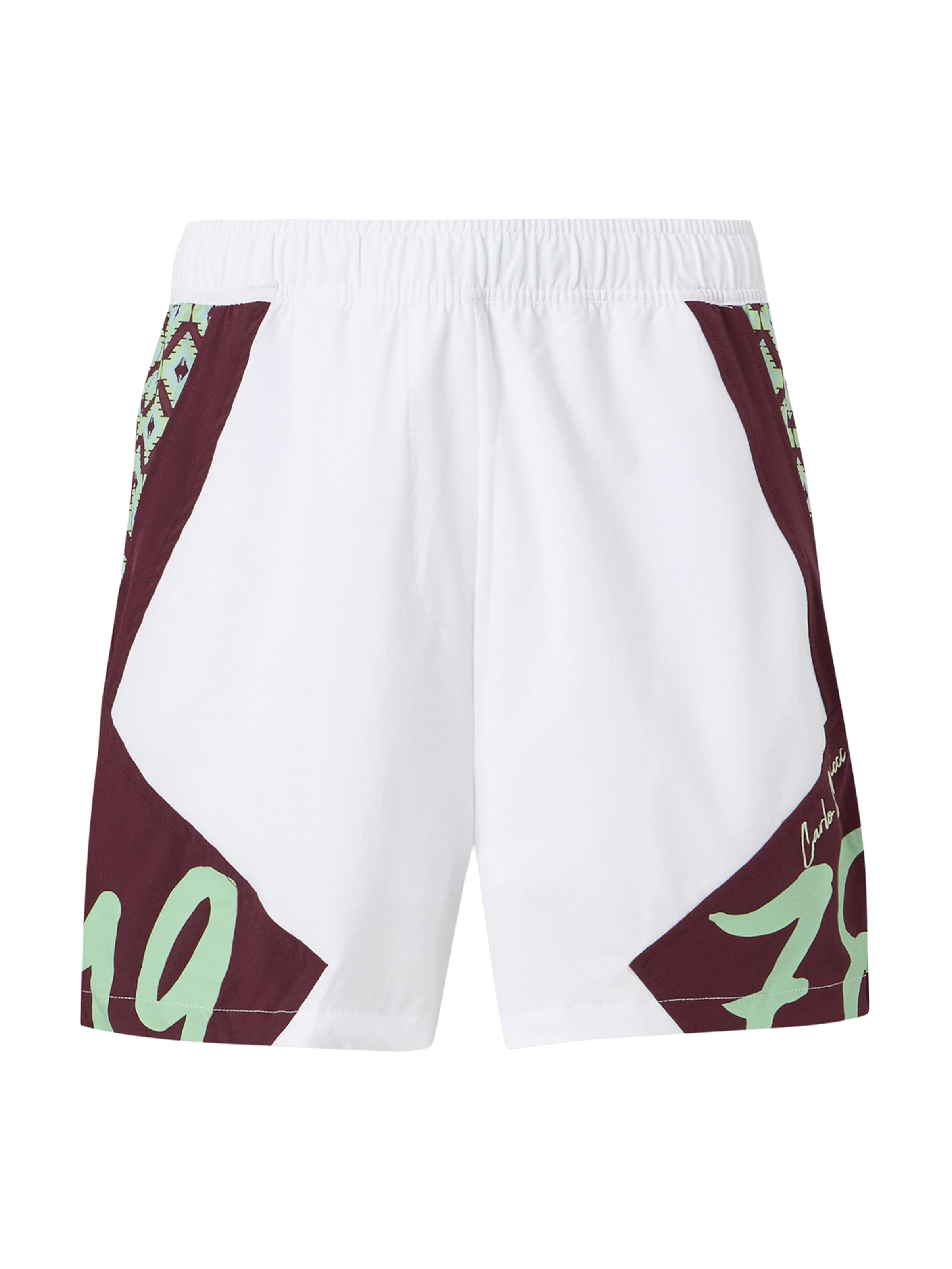 balts Carlo Colucci Standarta Bikses: no priekšpuses