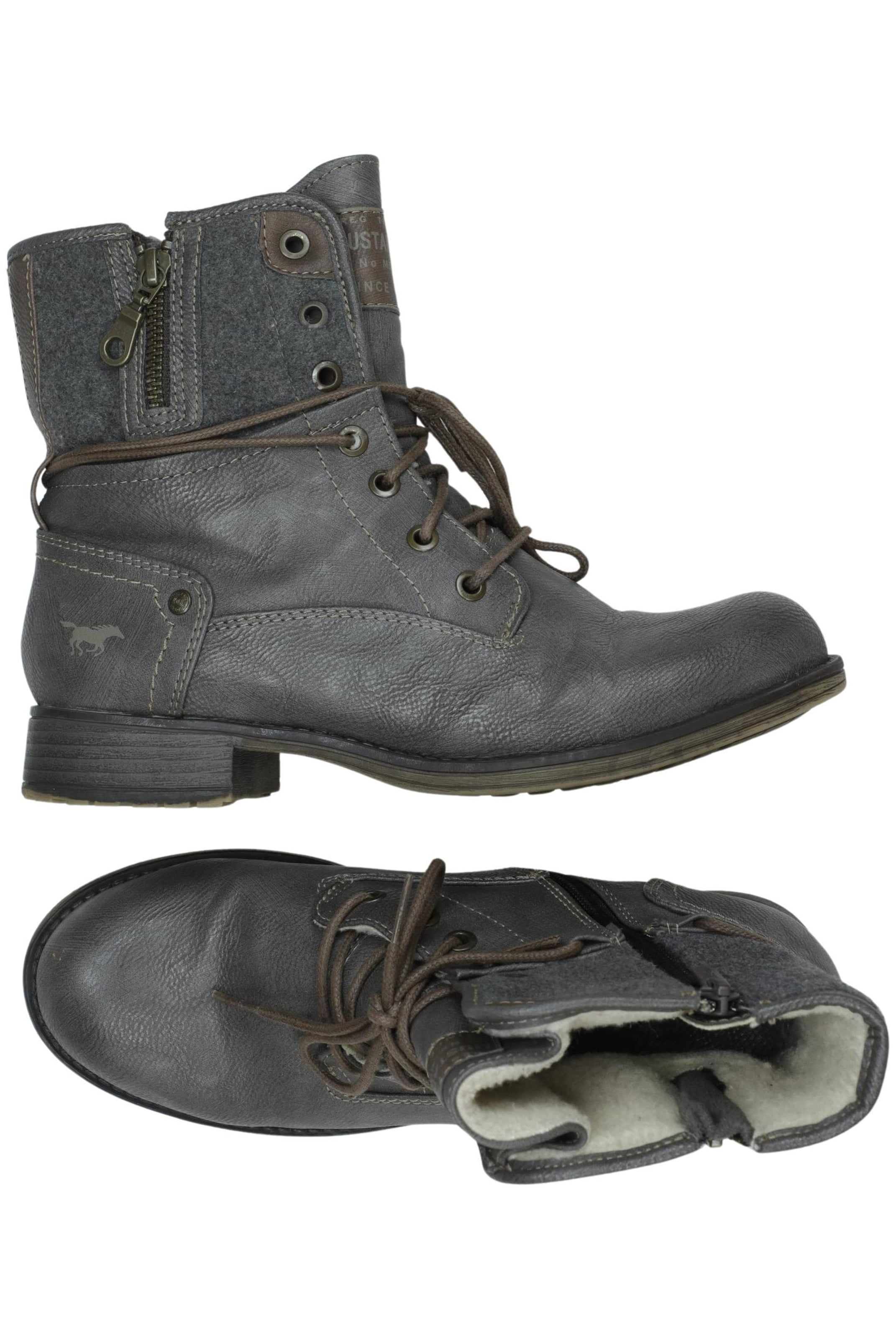 MUSTANG Stiefelette 38 in Grau: Vorderseite