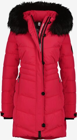Alife and Kickin Winter Coat 'AmaliaAK' in Red: front