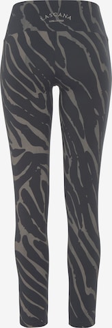 LASCANA - Skinny Leggings em cinzento