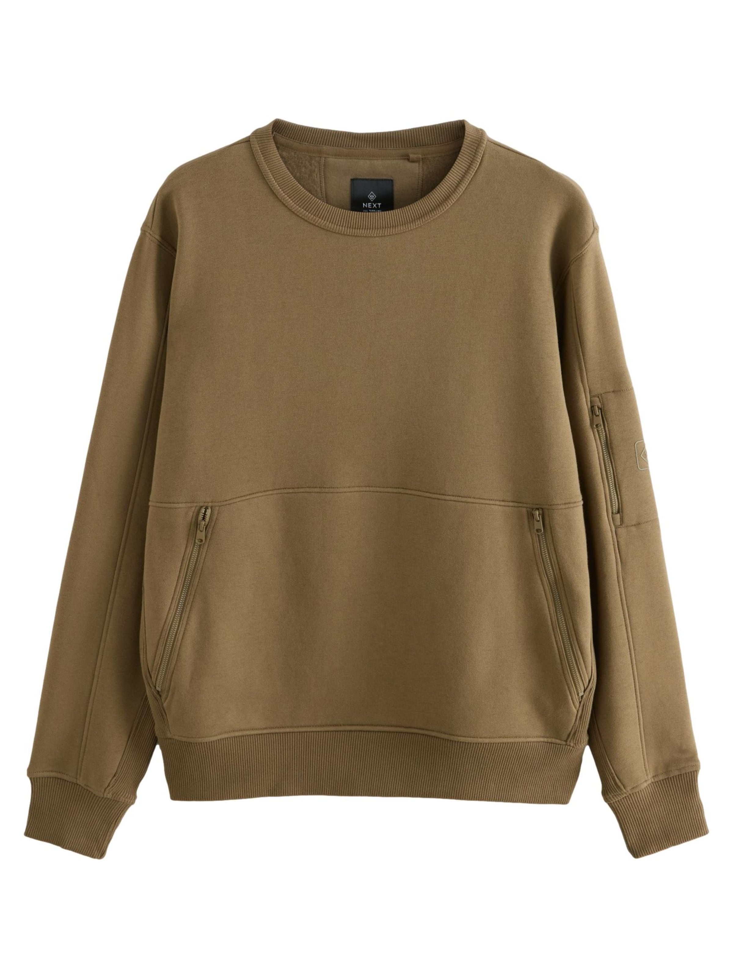 Next Sweatshirt in Green: front