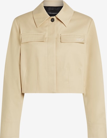 smėlio Karl Lagerfeld Demisezoninė striukė: priekis