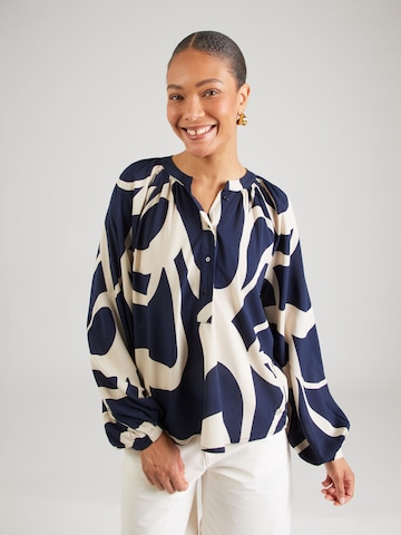 Chemisier 'Wy44nona' ZABAIONE en bleu : devant