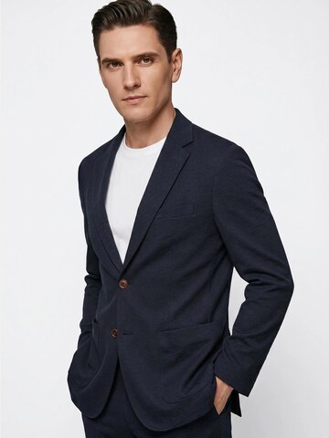 ALLTHEMEN Regular fit Suit Jacket 'Welle' in Blue: front