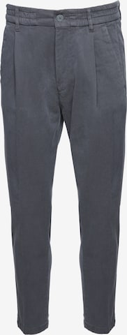 DRYKORN Regular Pleat-Front Pants 'Chasy' in Blue: front