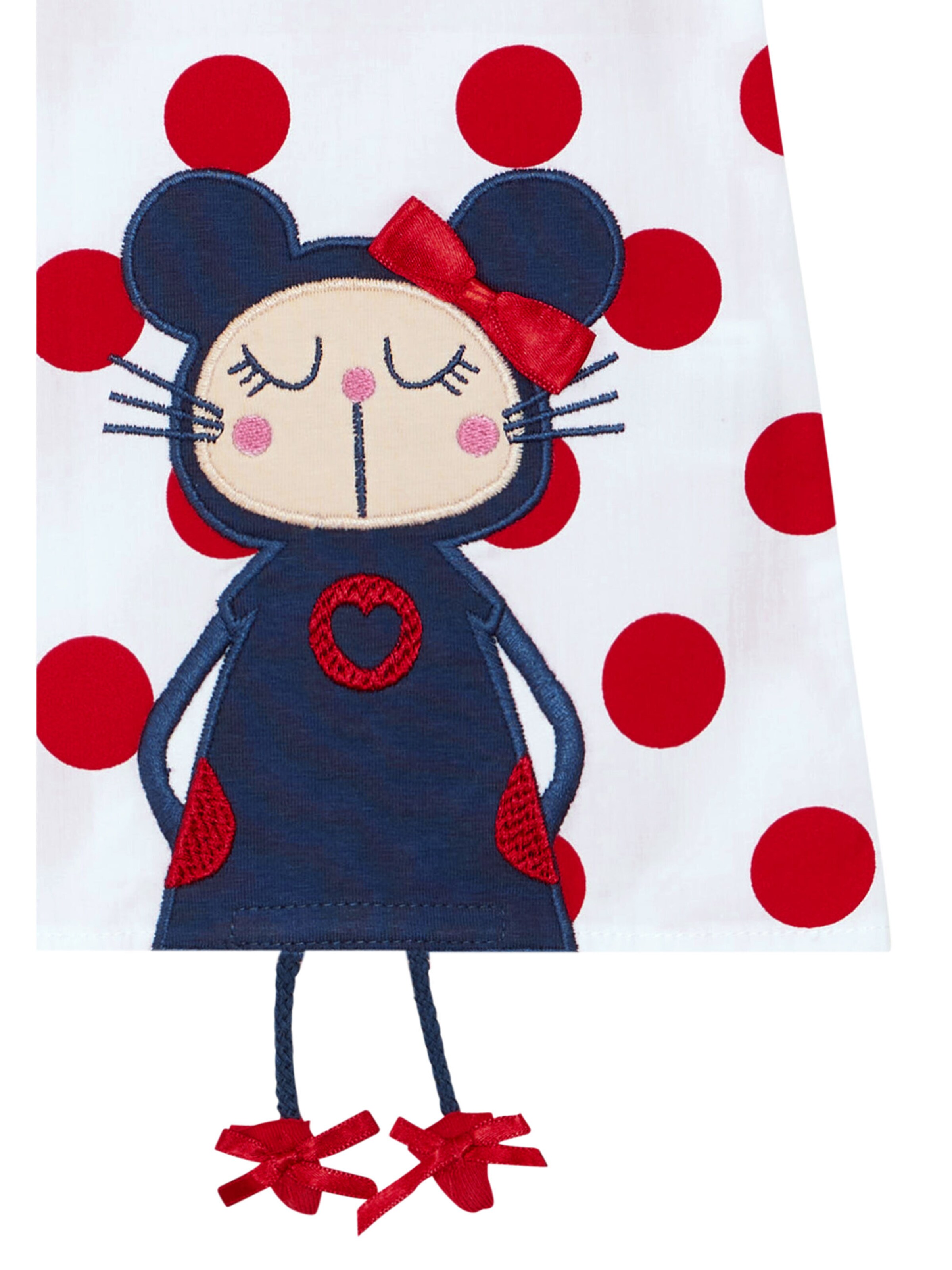 Survêtement 'Dotted' Denokids en rouge