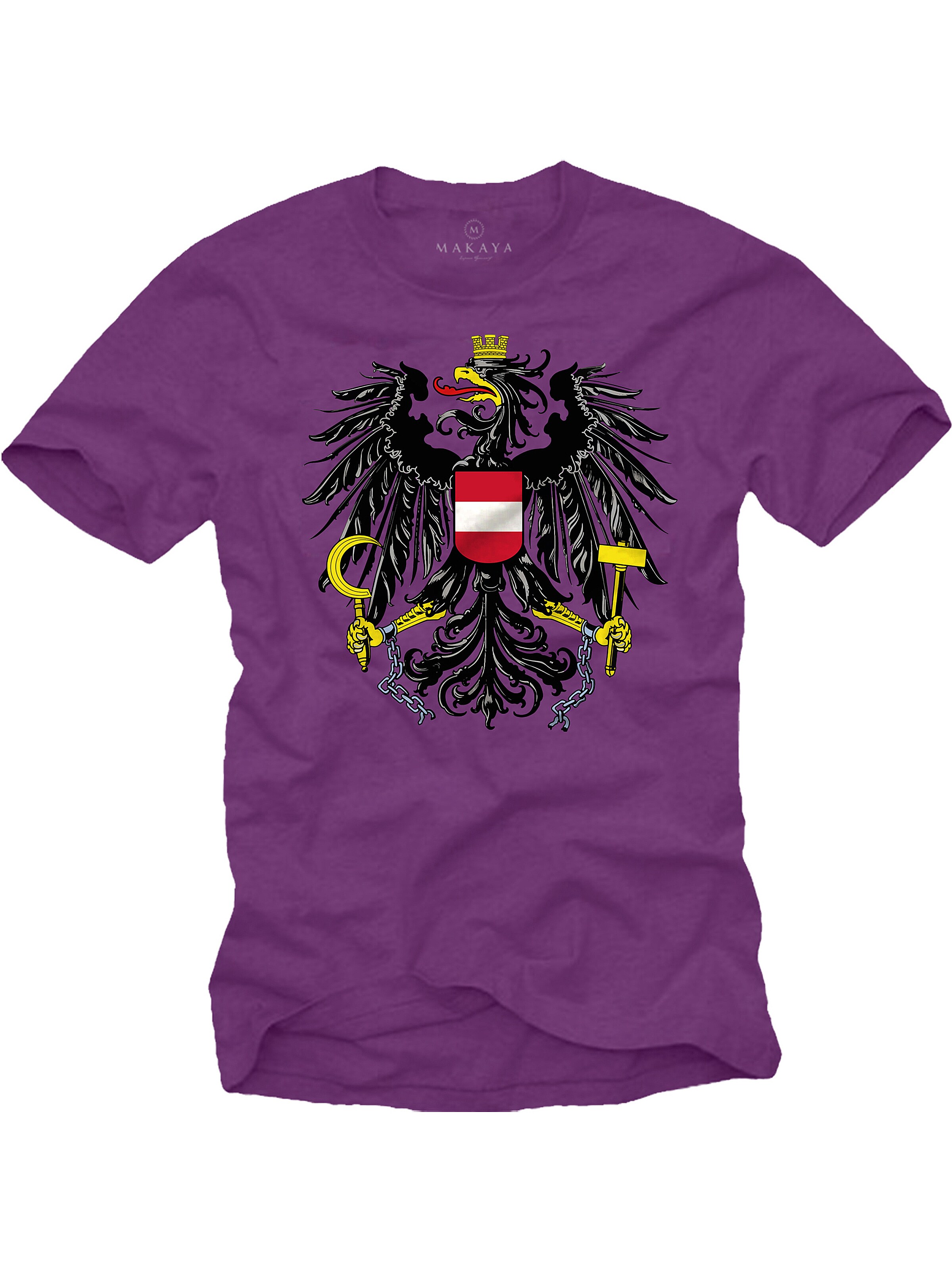 MAKAYA Shirt in Purple: front