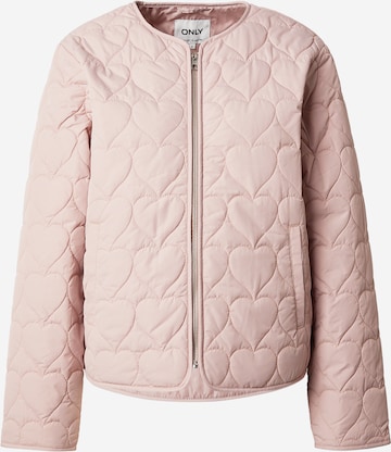 rozā ONLY Starpsezonu jaka 'ONLBETTY': no priekšpuses