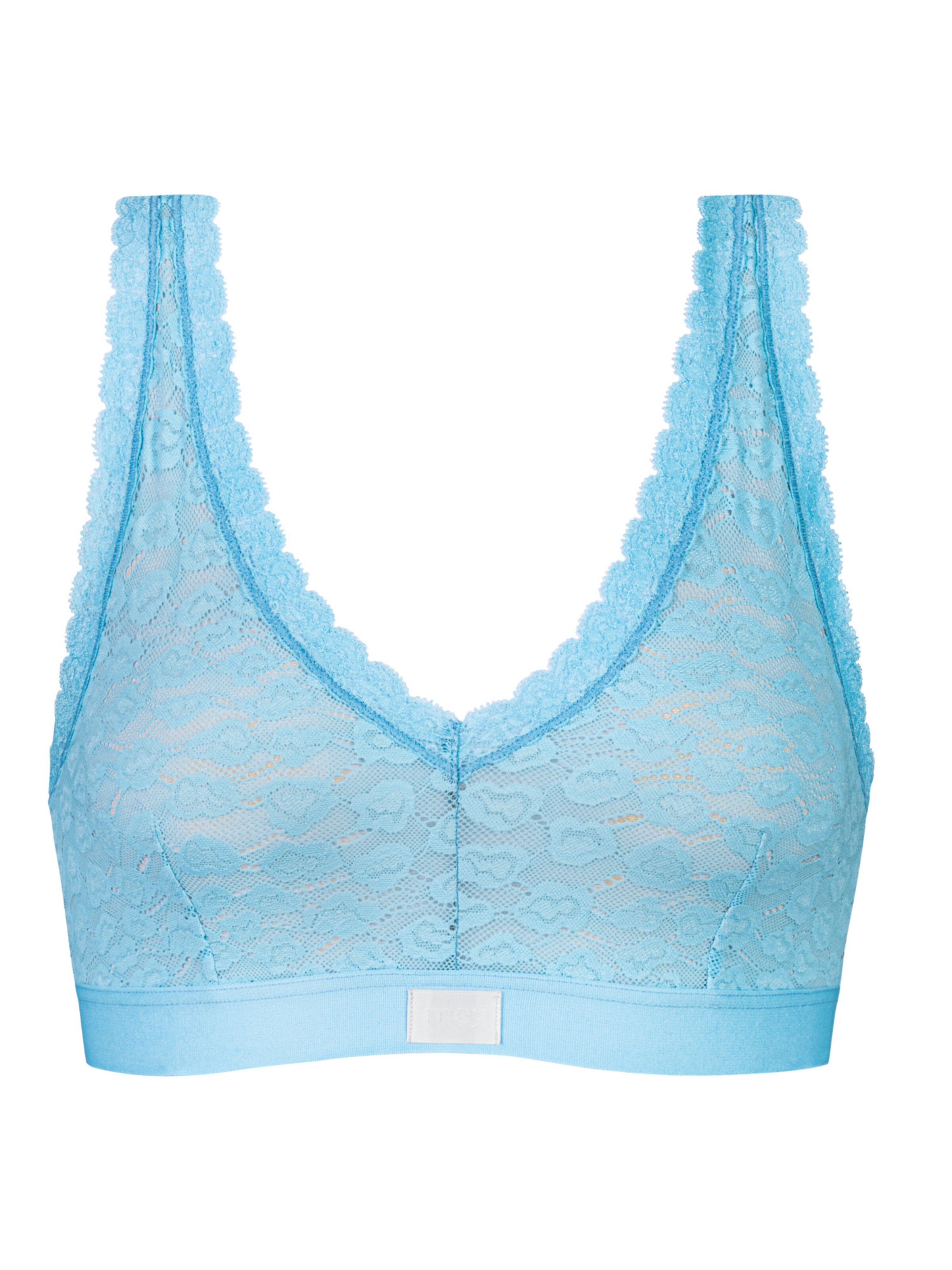 Mey BH 'Savage Lace' in Blau: Vorderseite