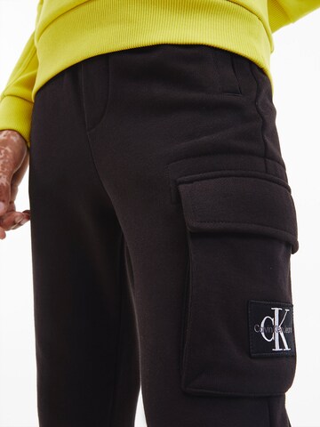 Calvin Klein Jeans Tapered Pants in Black