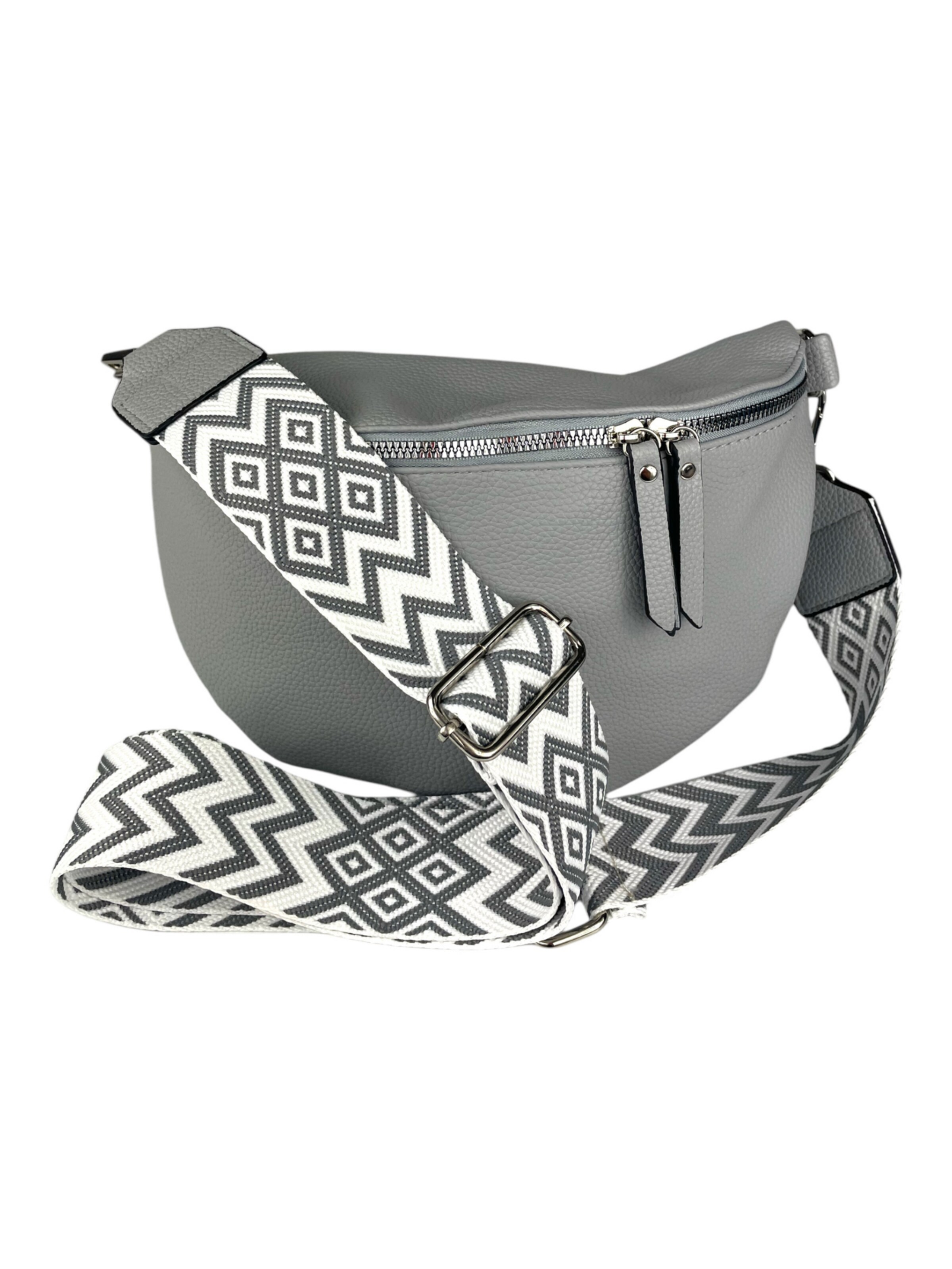 Kumixi Fanny Pack in Grey: front