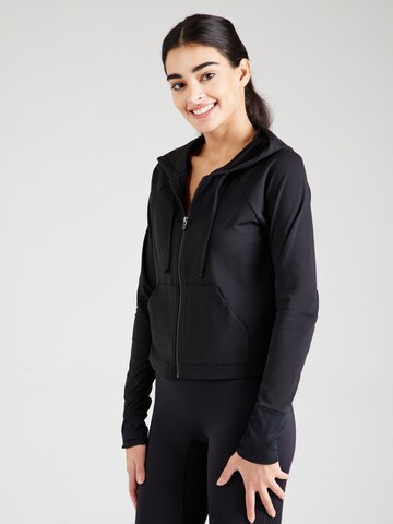 Giacca di felpa sportiva 'OASIS' di Fabletics in nero: frontale