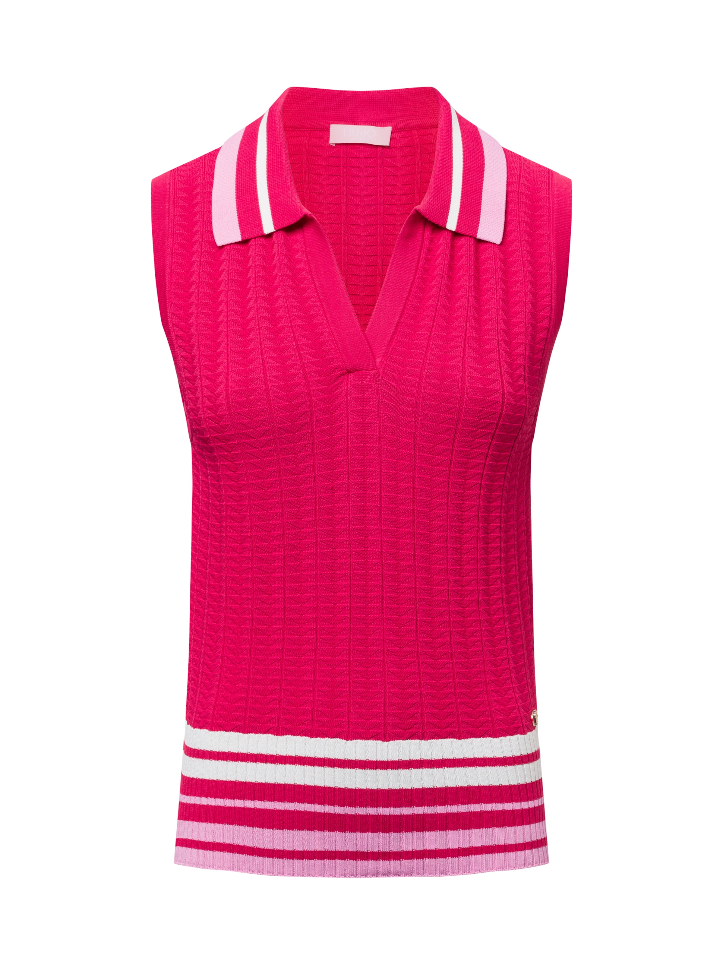 Tops en tricot Liu Jo en rose : devant
