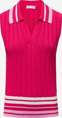 Tops en tricot Liu Jo en rose : devant