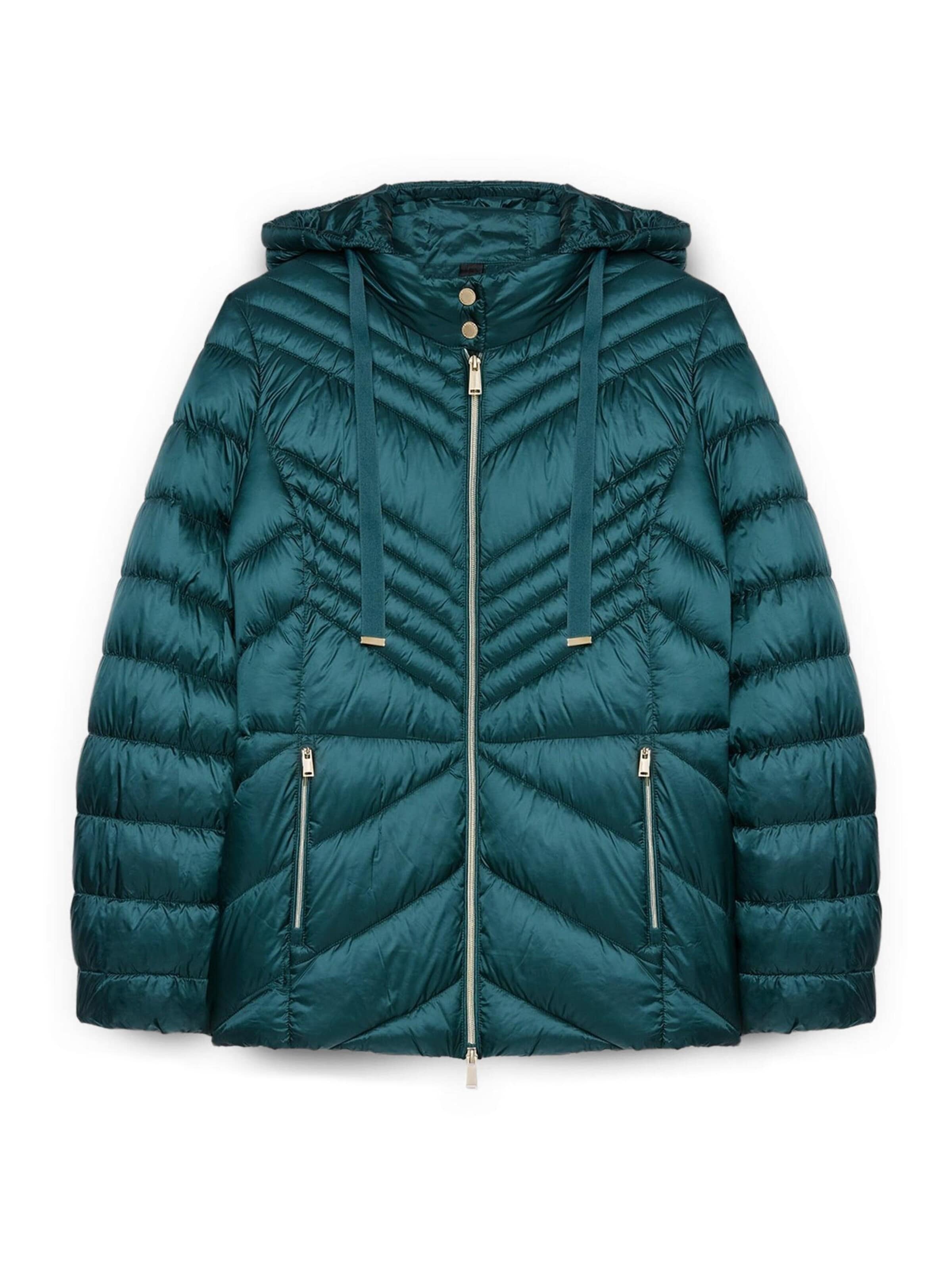 Fiorella Rubino - Chaqueta de invierno en azul: frente
