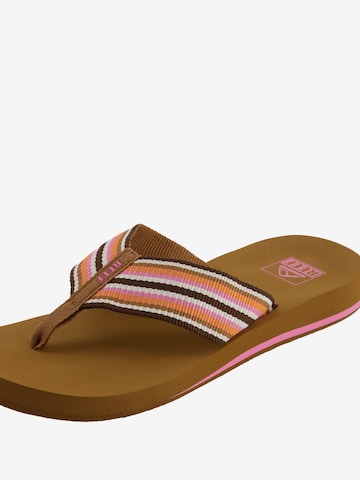 REEF Teenslipper 'Spring Woven' in Bruin