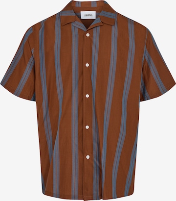 minimum Comfort fit Overhemd 'Jole' in Bruin: voorkant