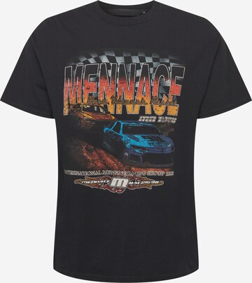 Mennace Shirt in Zwart: voorkant