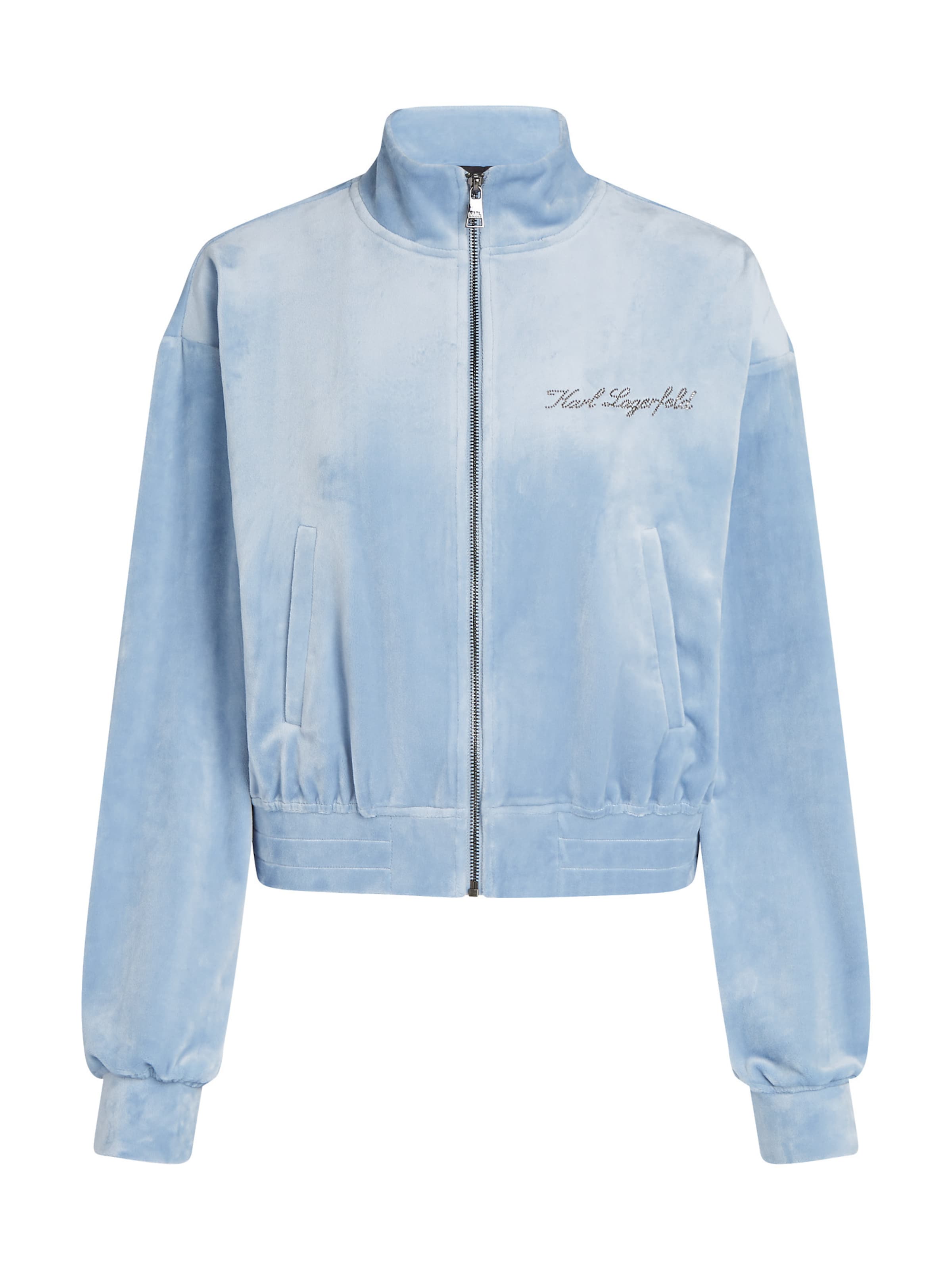 Karl Lagerfeld Tréning dzseki 'Hotel' - kék: elől