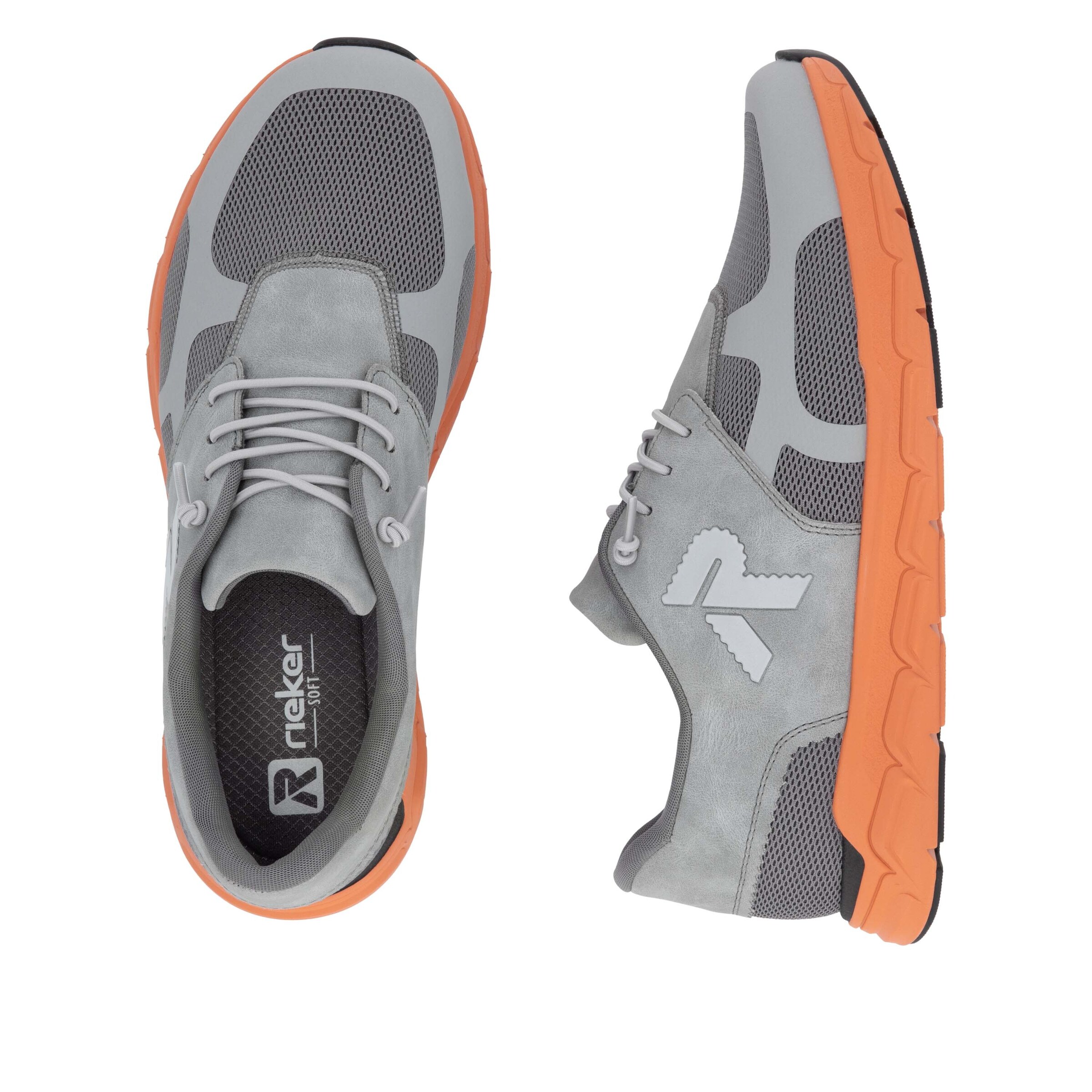 Baskets basses Rieker Sport en gris