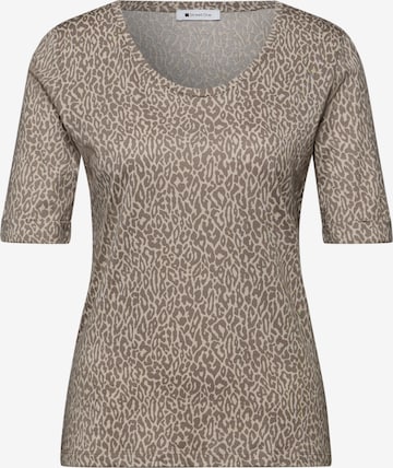 STREET ONE Shirt in Brown: front