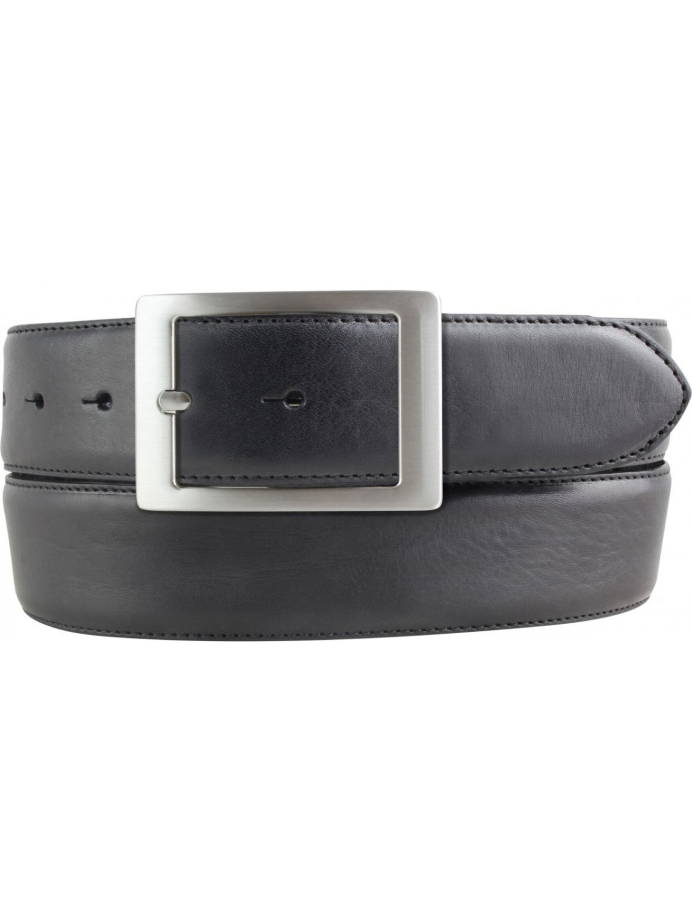 BELTINGER Gürtel 'Vicenzao'‌‌‌‌‌‌‌ in Schwarz: Vorderseite