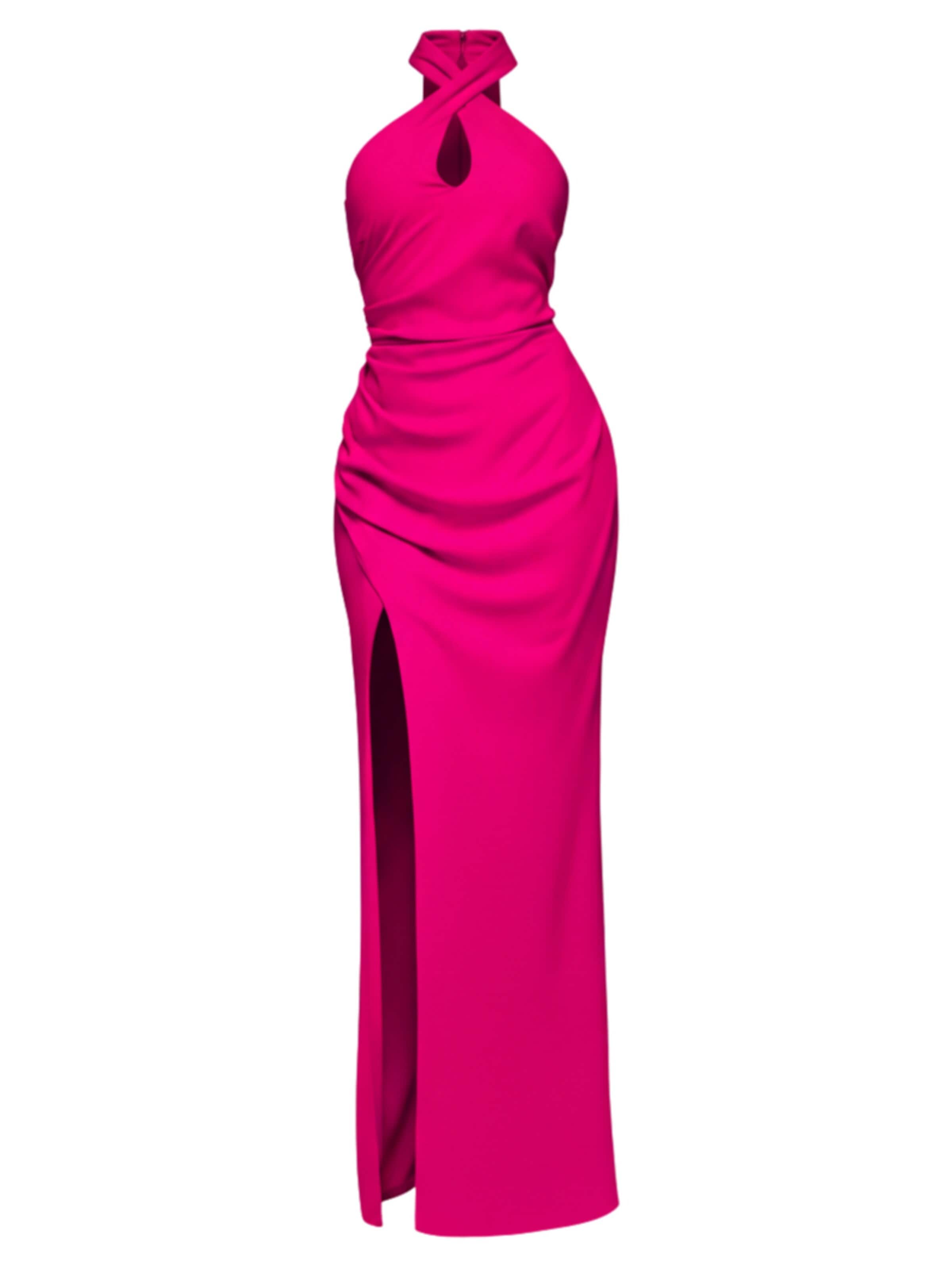 Ombre Abendkleid‌‌‌‌‌‌‌‌‌ in 34 in fuchsia, Produktansicht