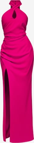 Ombre Abendkleid in Pink: Vorderseite