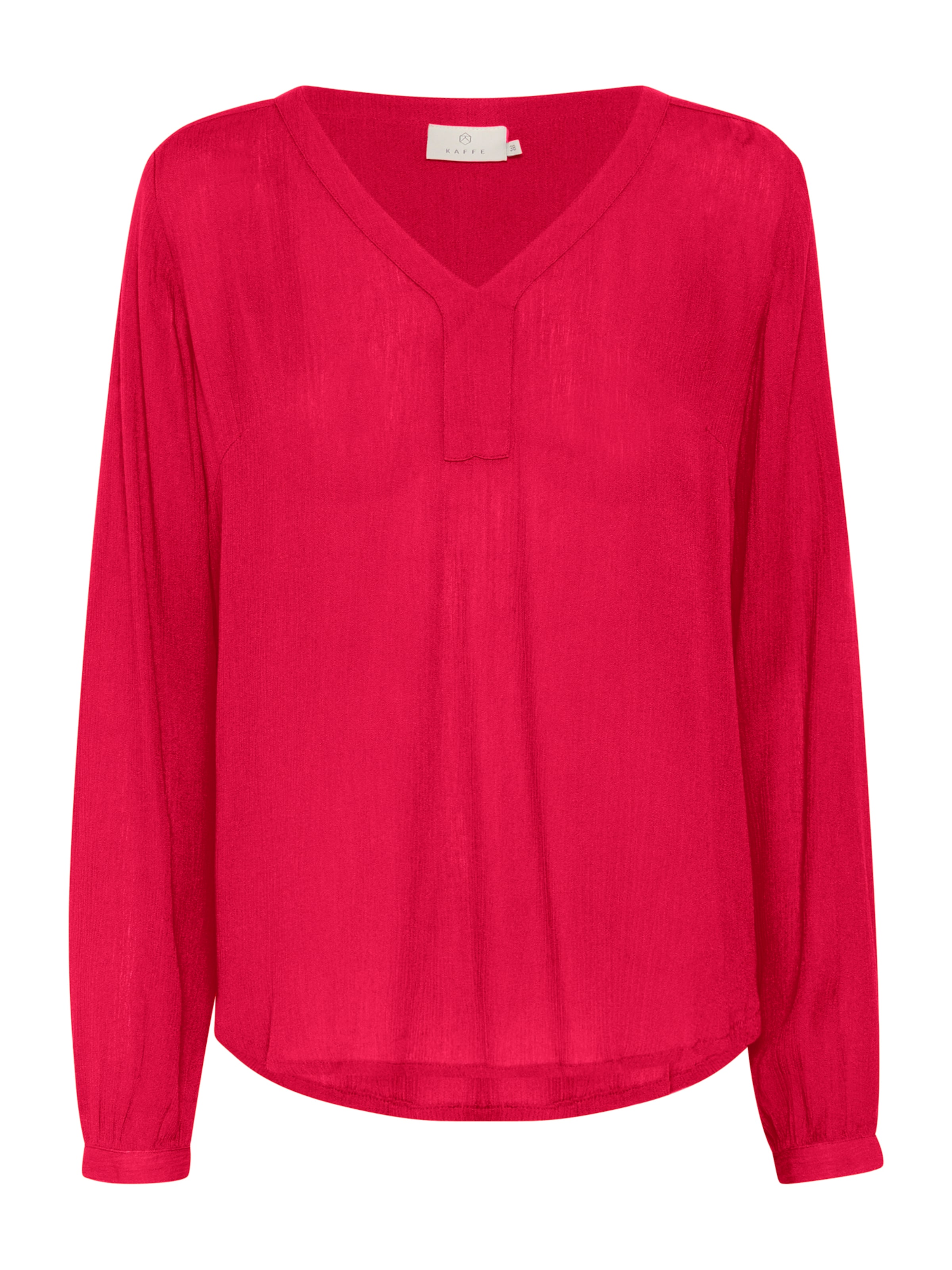 Kaffe Pusero &#x27;KA Amber&#x27; värissä punainen: etupuoli