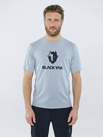 BLACKYAK T-Shirt 'Ramo' in Grau: predná strana