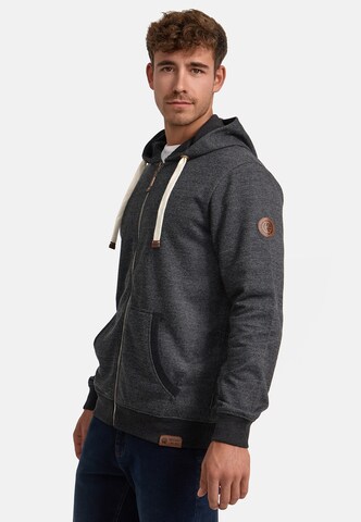 INDICODE JEANS Sweatvest 'Baustian' in Grijs