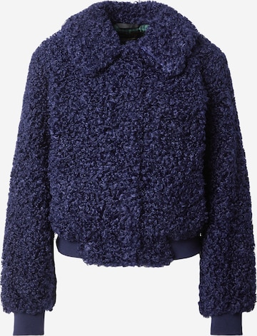 King Louie Jacke 'Isa' in Blau: Vorderseite
