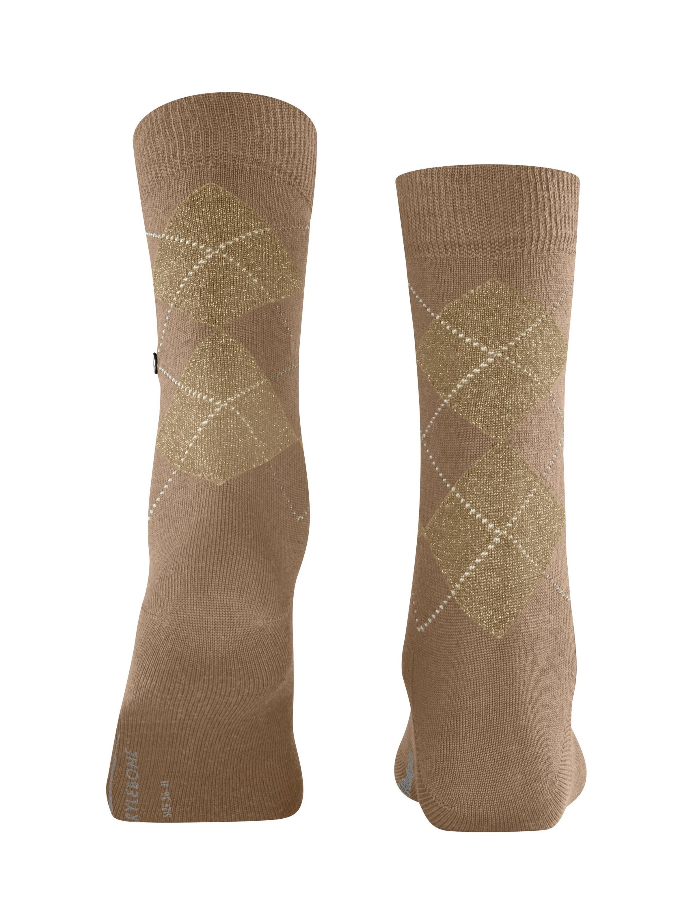 BURLINGTON Socken 'Marylebone Glitter'‌‌‌‌‌‌ in Beige