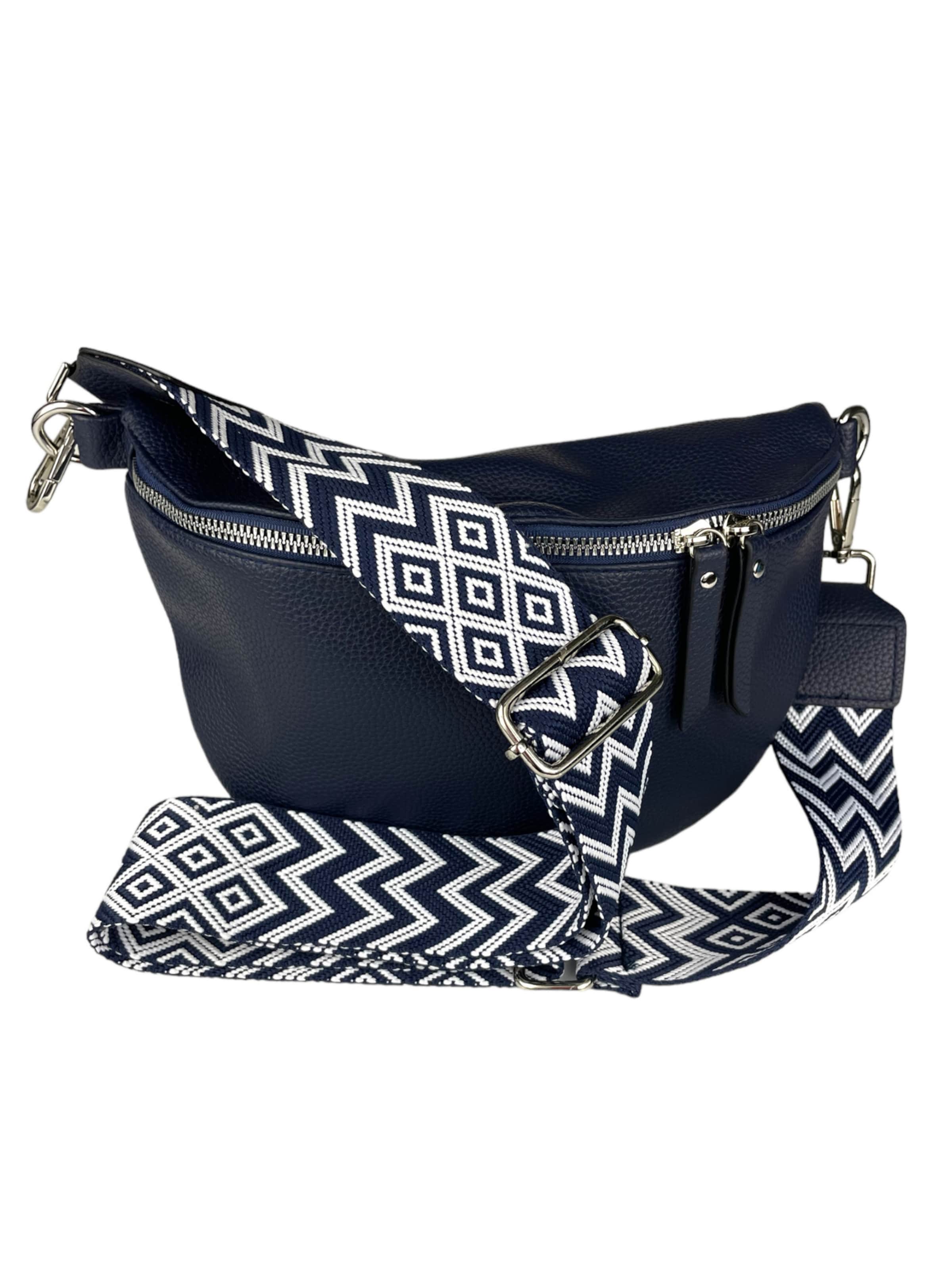Kumixi Fanny Pack in Blue: front