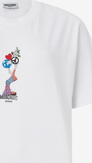 Moschino Jeans Paita koossa XS värissä vihreä / punainen / musta / valkoinen, Tuotenäkymä