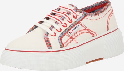 MAX&Co. Sneaker 'BUBBLEM' in rauchgrau / rot / weiß, Produktansicht