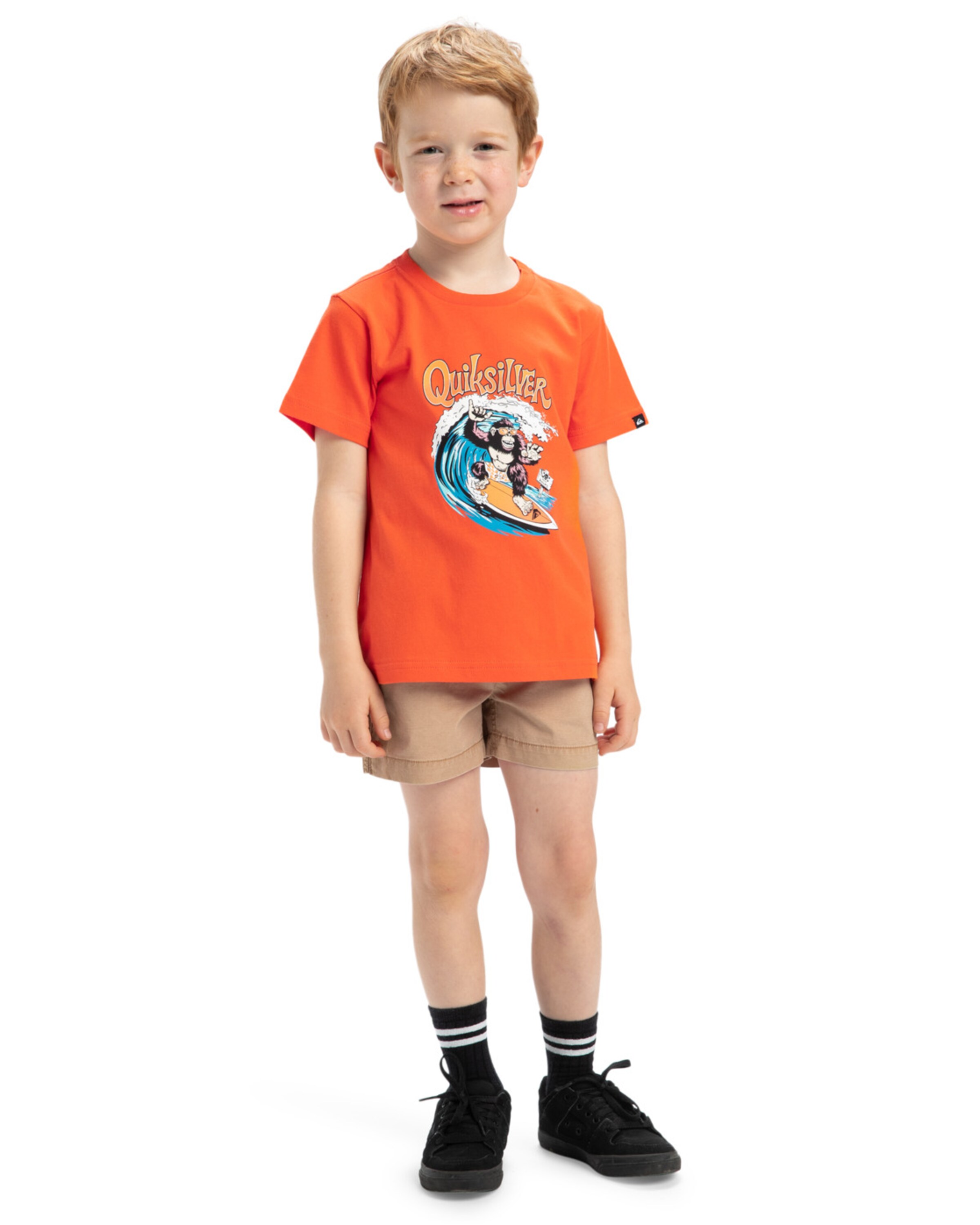 QUIKSILVER Shirt 'Kong Story' in Oranje