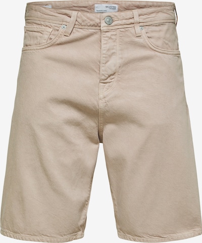 SELECTED HOMME Jeans 'Troy' in de kleur Lichtbeige, Productweergave