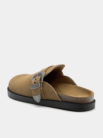 Pull&Bear Slipper in Beige