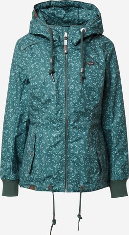 Ragwear Performance Jacket 'Danka' in Green: front