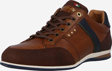 PANTOFOLA D'ORO Sneakers 'Roma' in Brown: front
