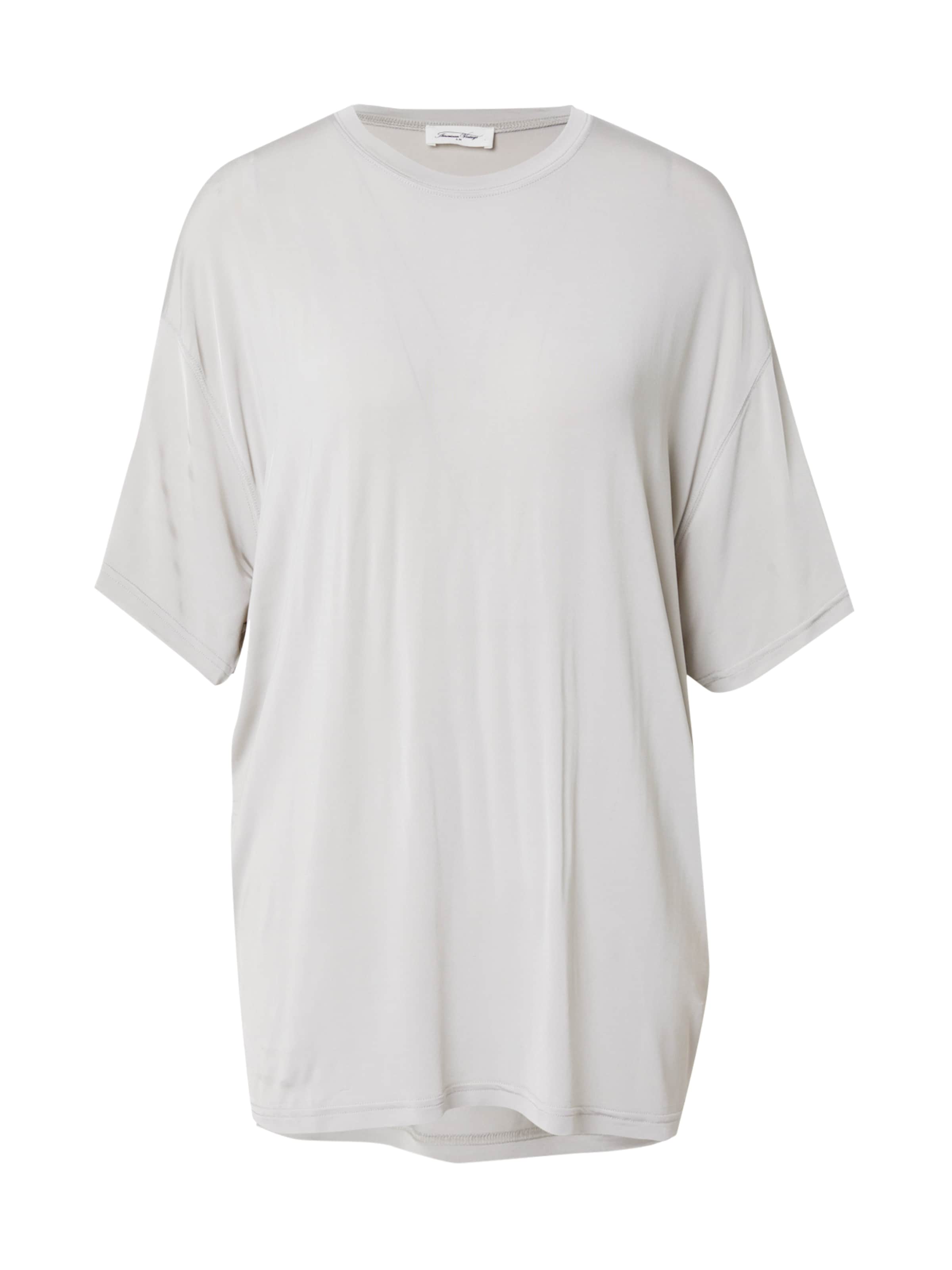 AMERICAN VINTAGE Tričko 'FUOBOW' – šedá: přední strana