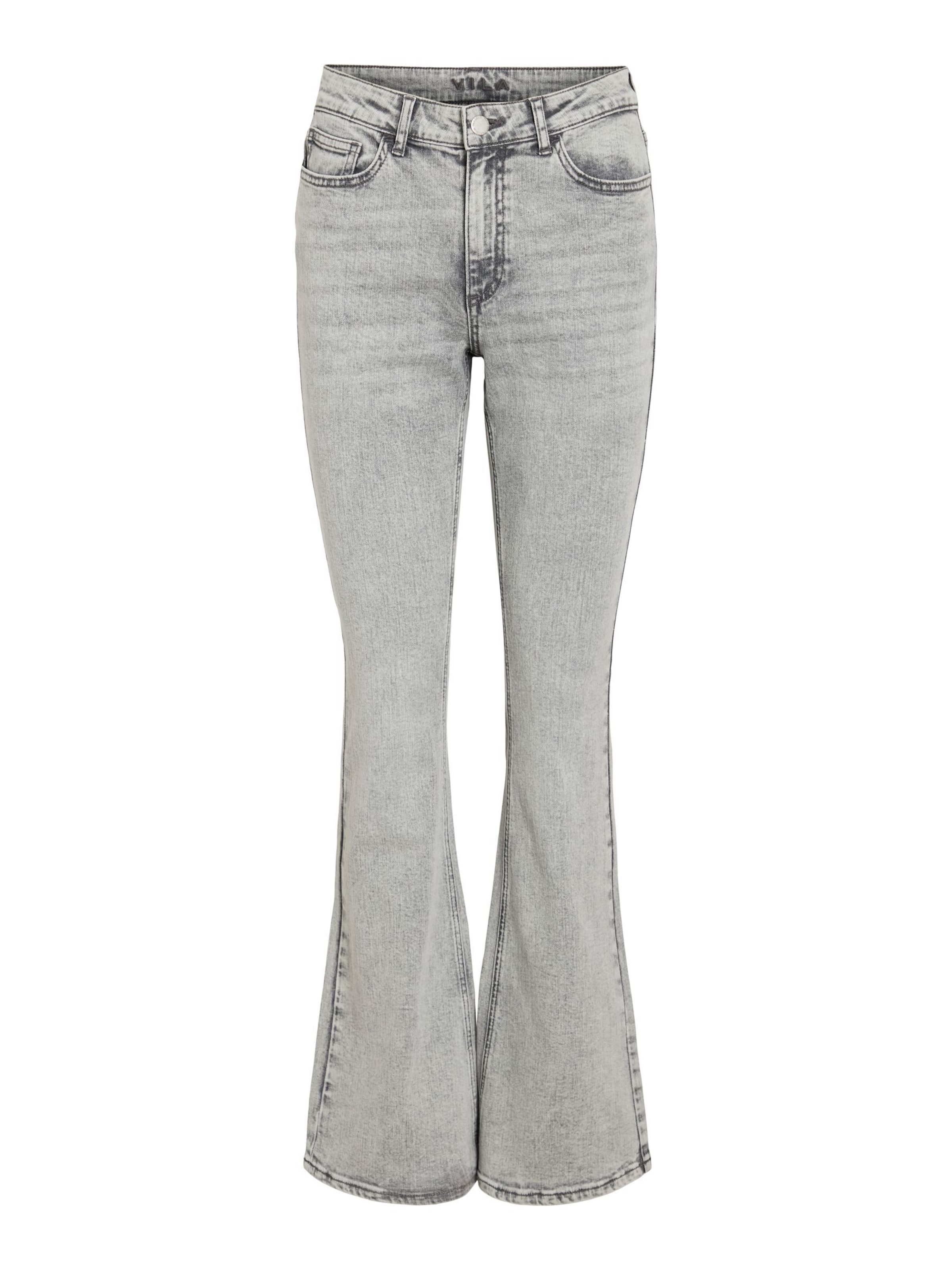 VILA Jean 'VIBETTY' en gris, Vue avec produit