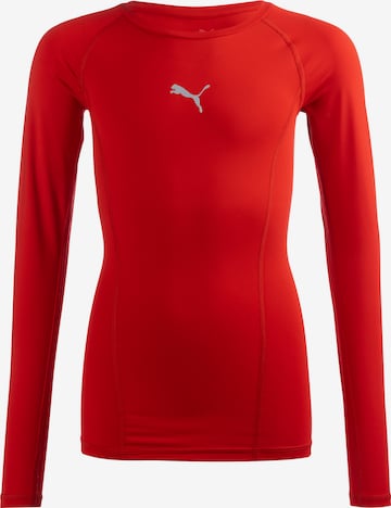 PUMA Sport onderkleding in Rood: voorkant