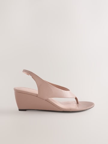 Next - Chinelos de dedo 'Forever Comfort' em bege